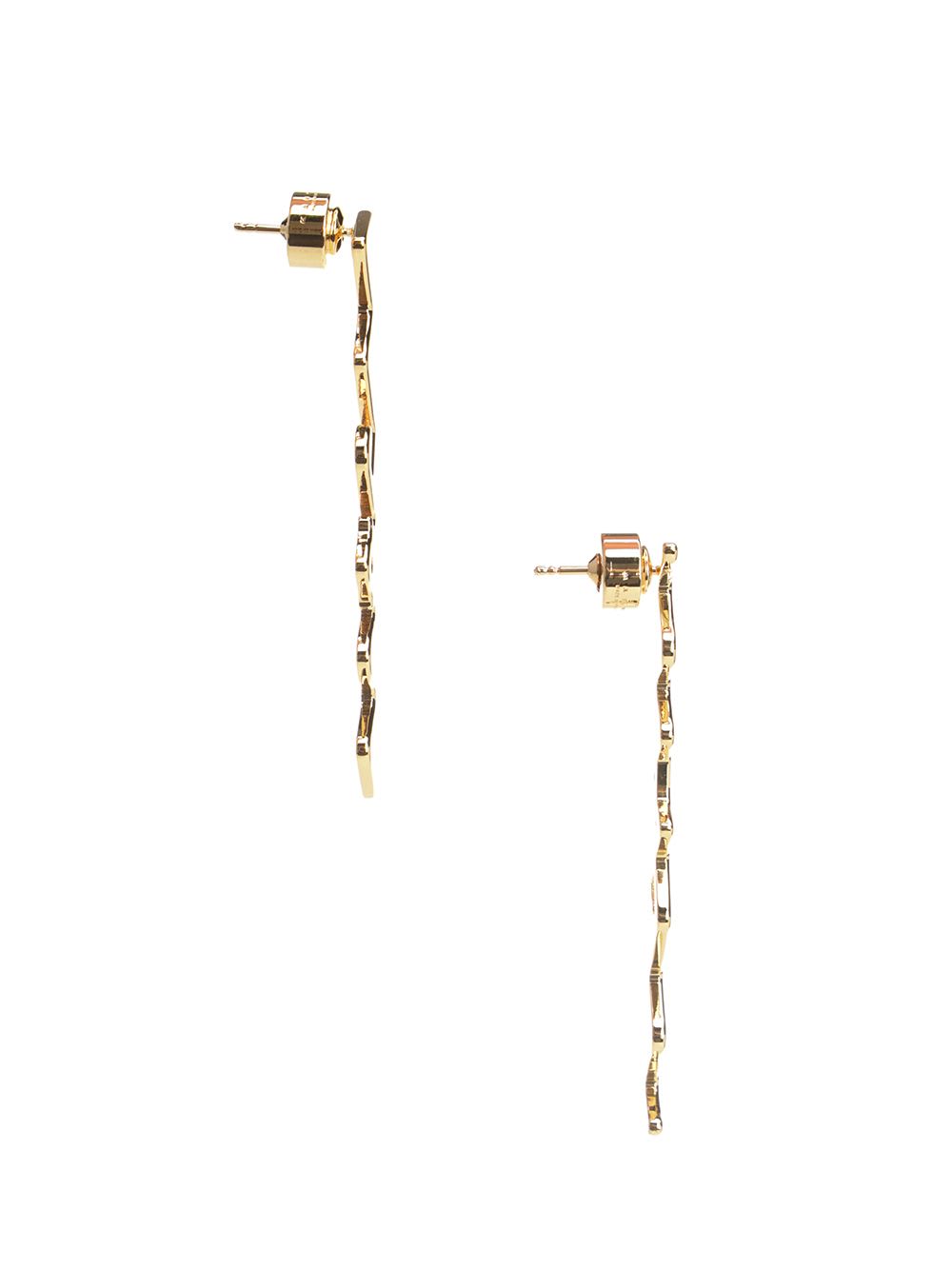 Marni Symbol Drop Earrings In Gold
