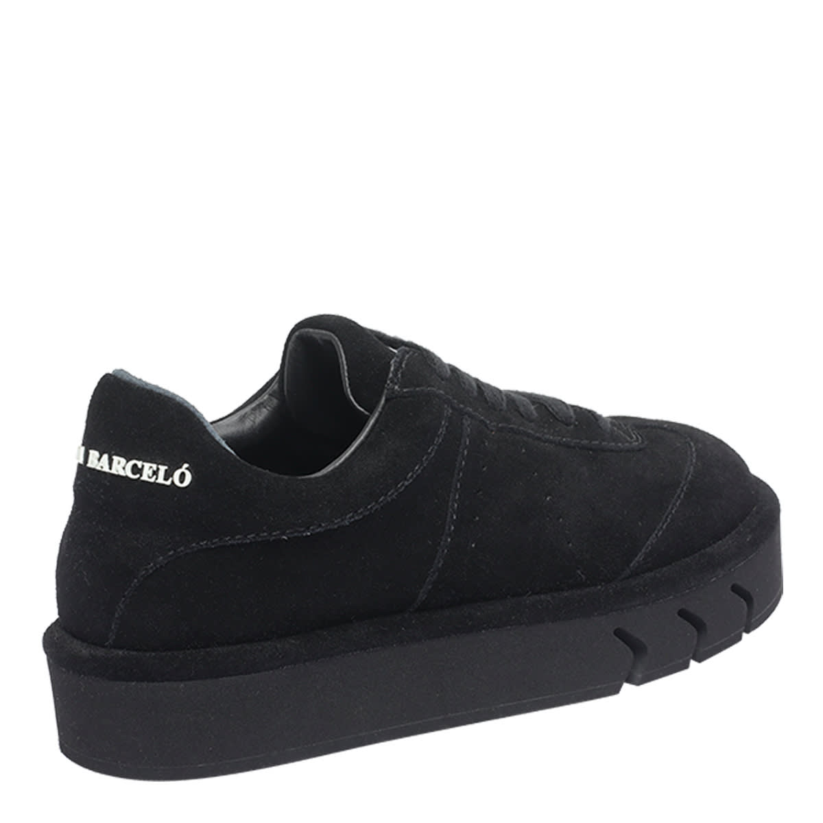 Paloma Barceló Aine Suede Sneakers In Black