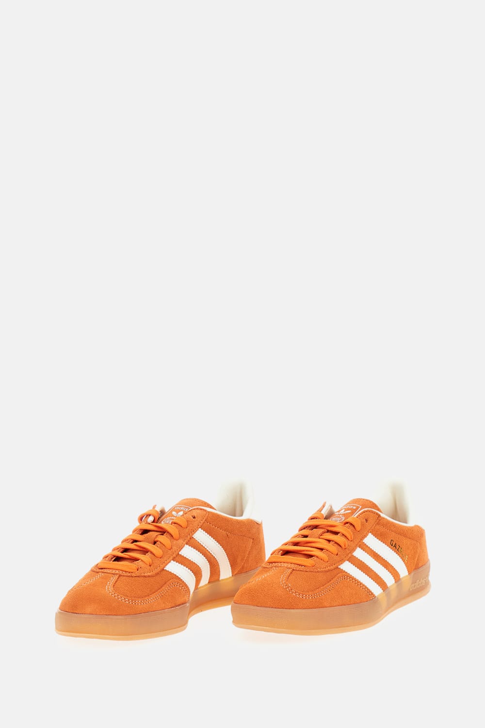Adidas Originals Gazelle Indoor Leather Sneakers In Animal Print