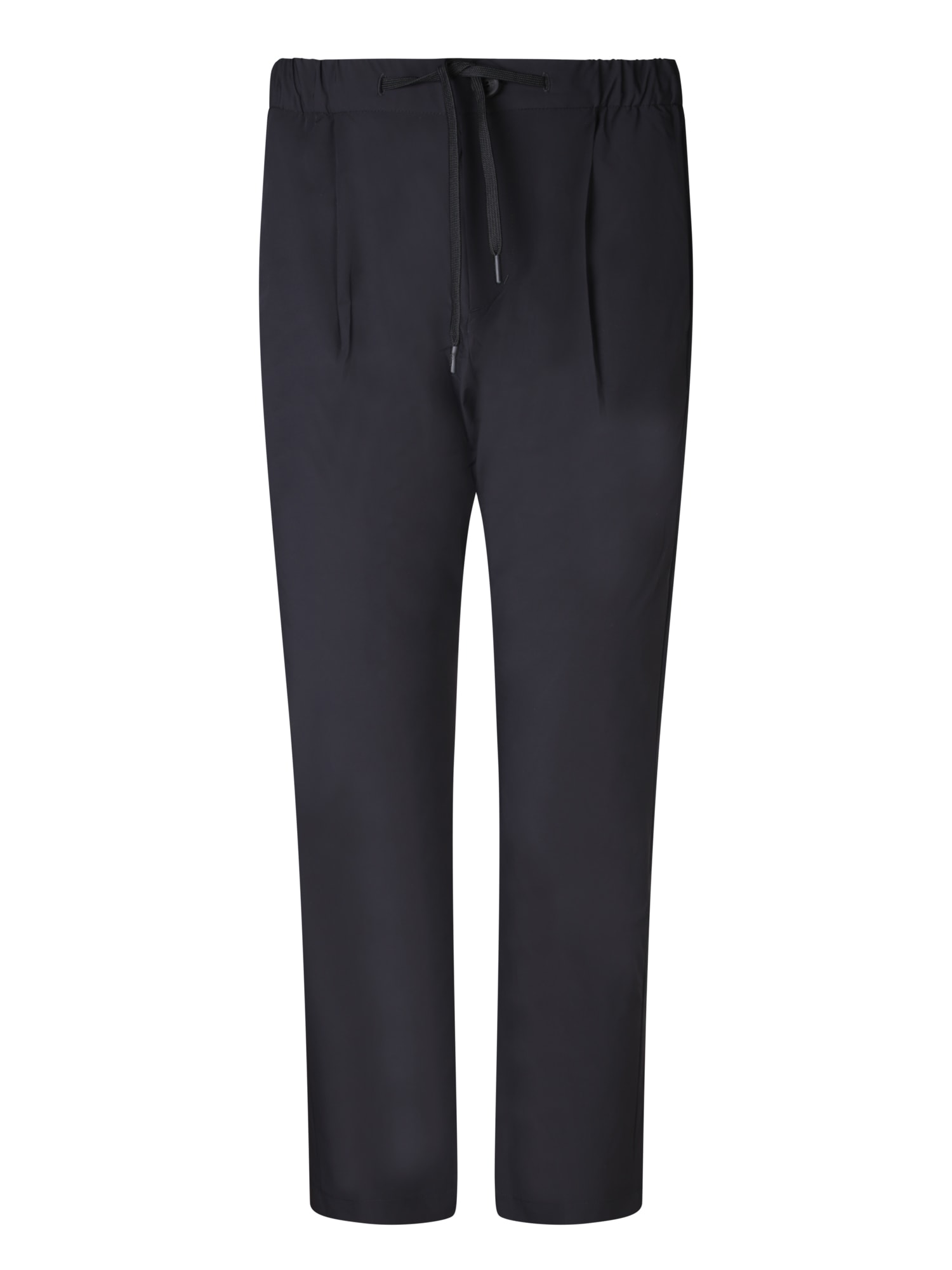Herno 1p Coul Nyl Black Trousers By  Laminar