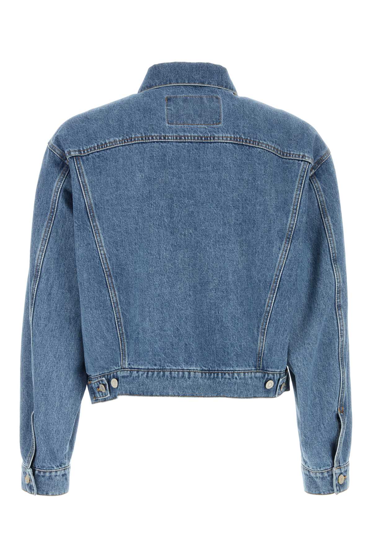 Magliano Denim Level Jacket In Officinablue