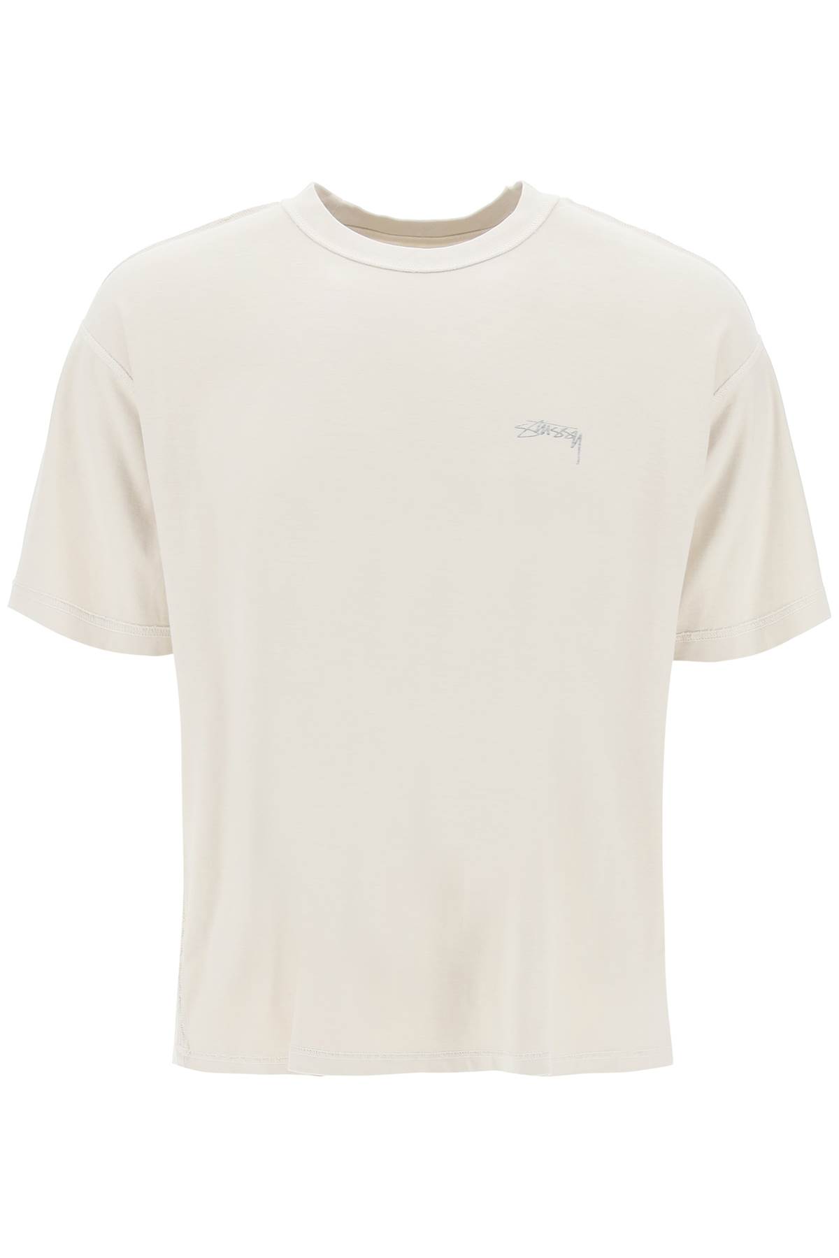 STUSSY INSIDE-OUT CREW-NECK T-SHIRT