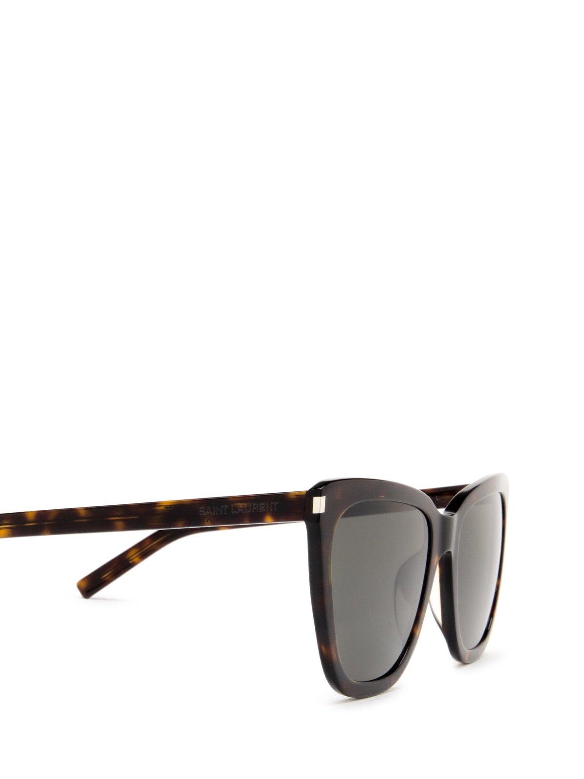 Saint Laurent Eyewear Square Frame Sunglasses In Black