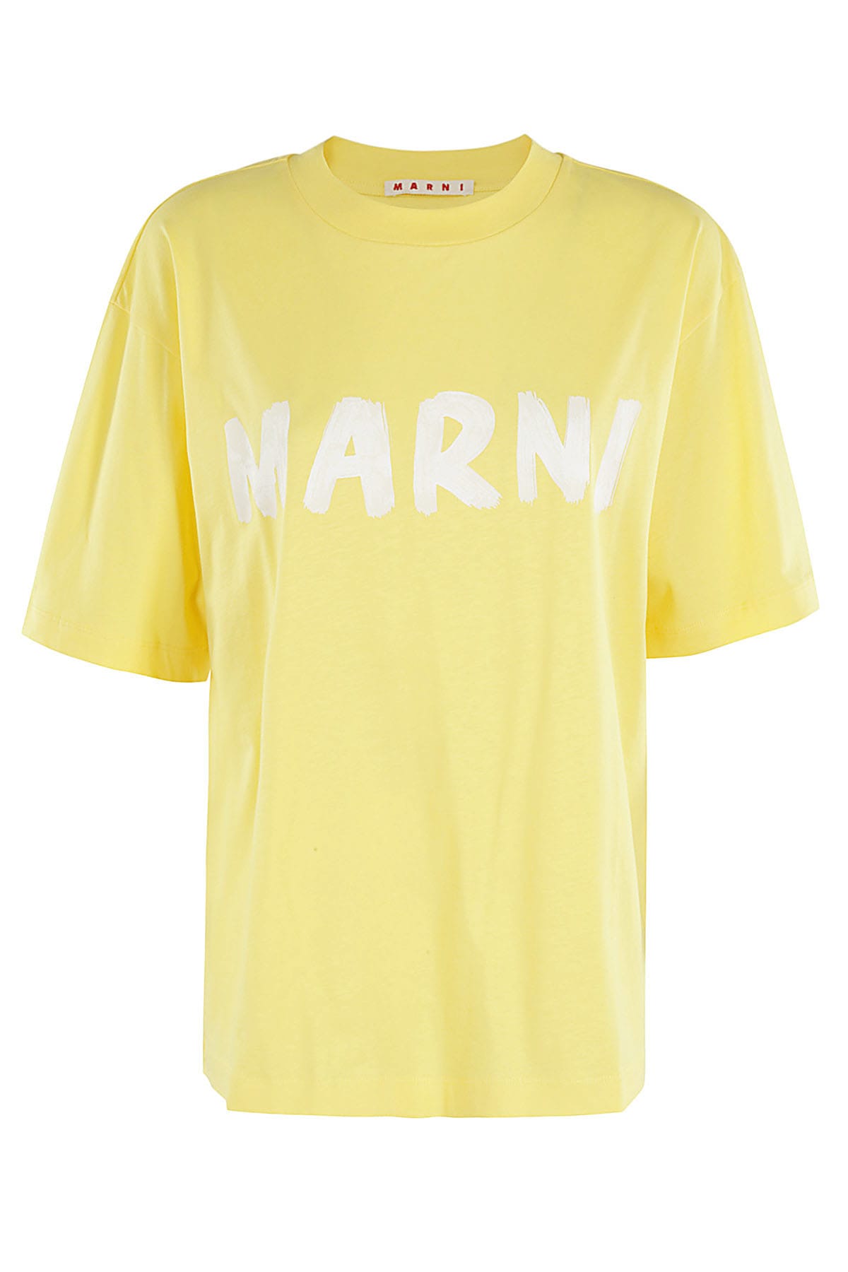 Shop Marni T-shirt In Giallo