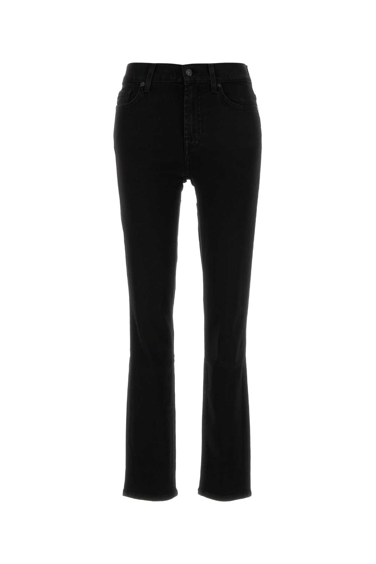 Black Stretch Denim Roxanne Jeans