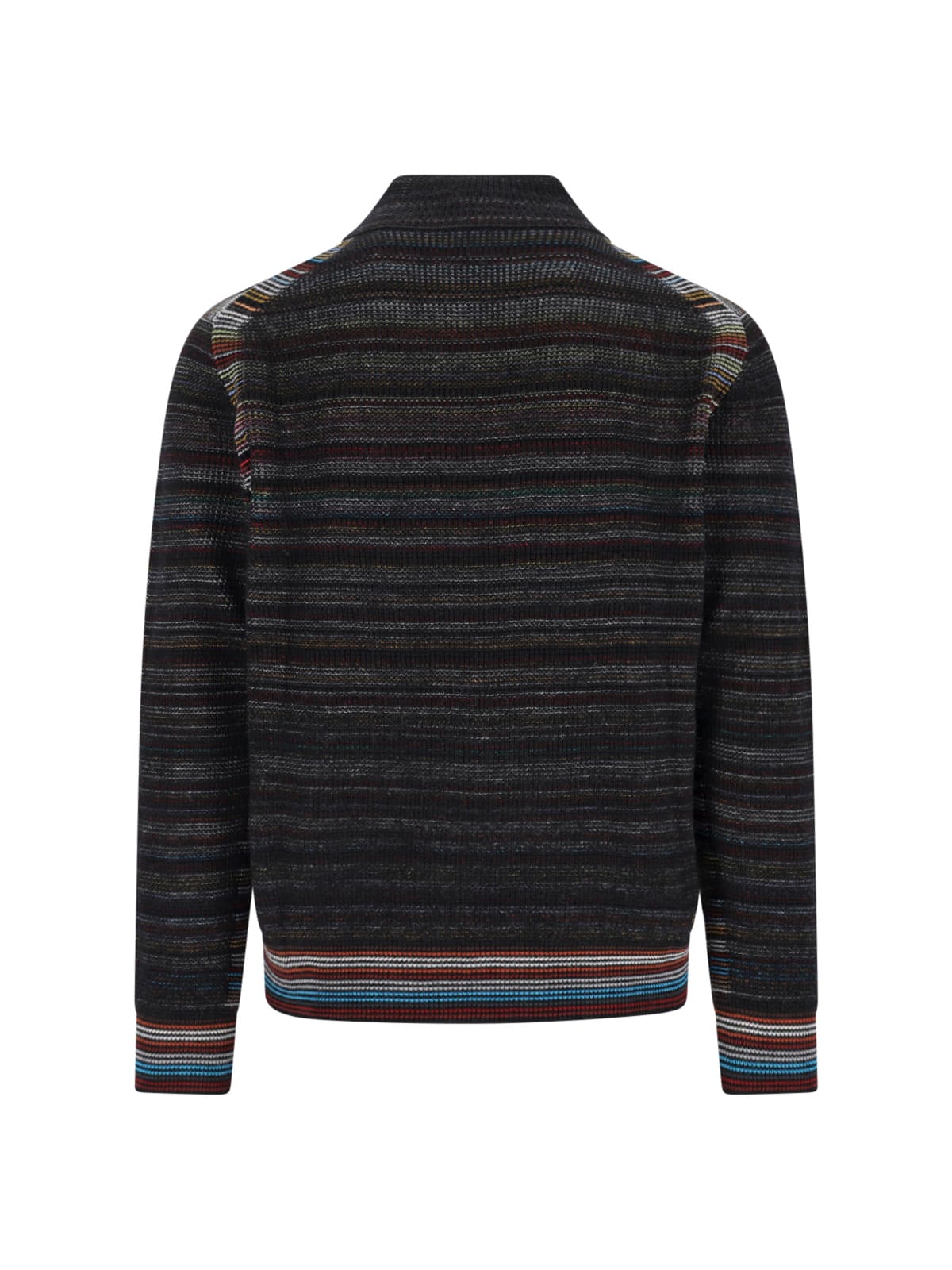 Paul Smith Merino Wool Sweater In Black