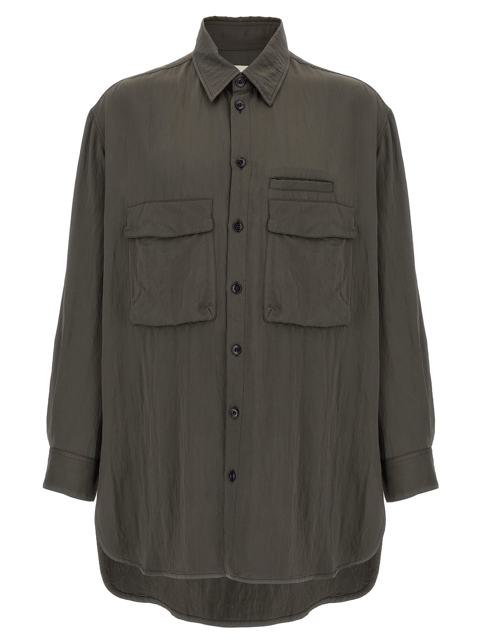 Lemaire Relaxed Fit Utility Overshirt