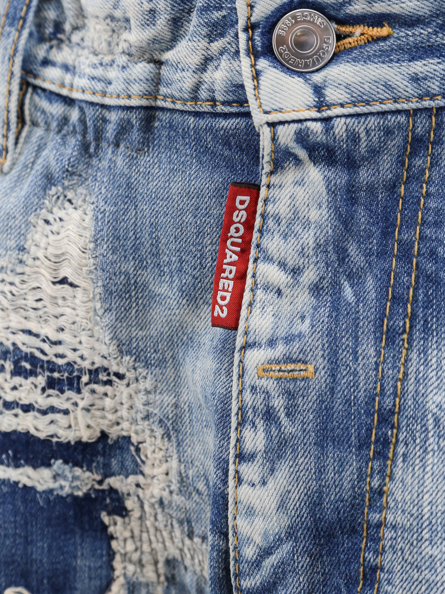 Shop Dsquared2 Big Brother Jean Jeans In Blue