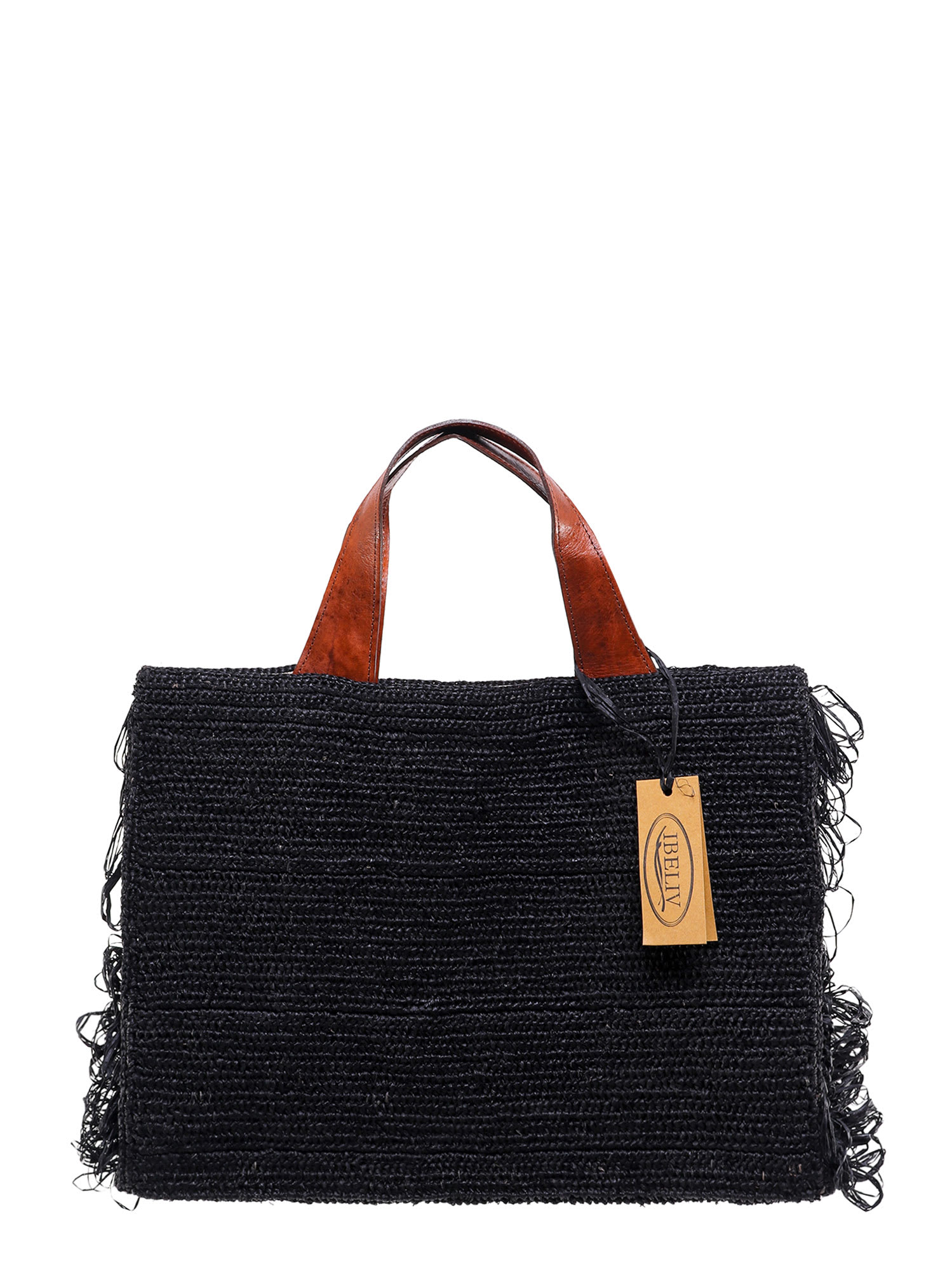 Shop Ibeliv Onja Handbag In Black