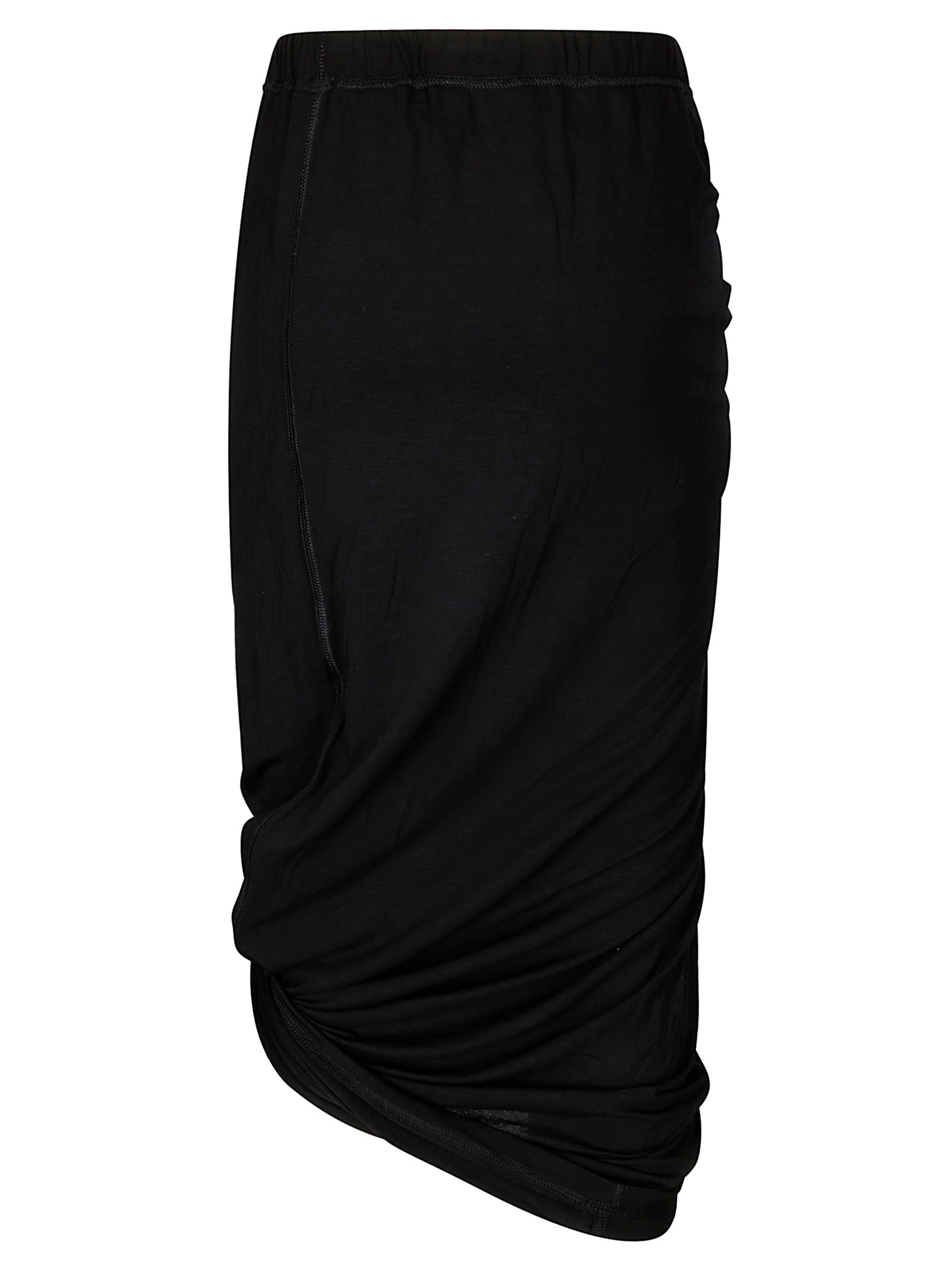 Helmut Lang Wind Skirt.soft Clou In Black