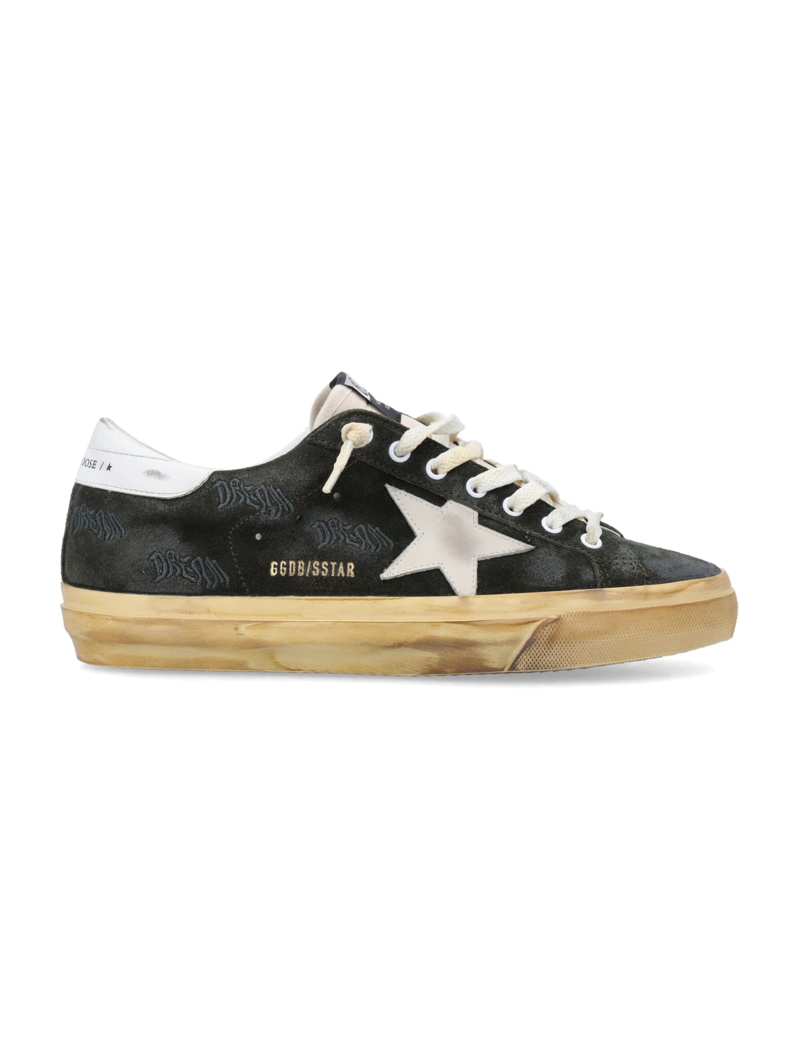 Shop Golden Goose Superstar Sneakers In Dark Green