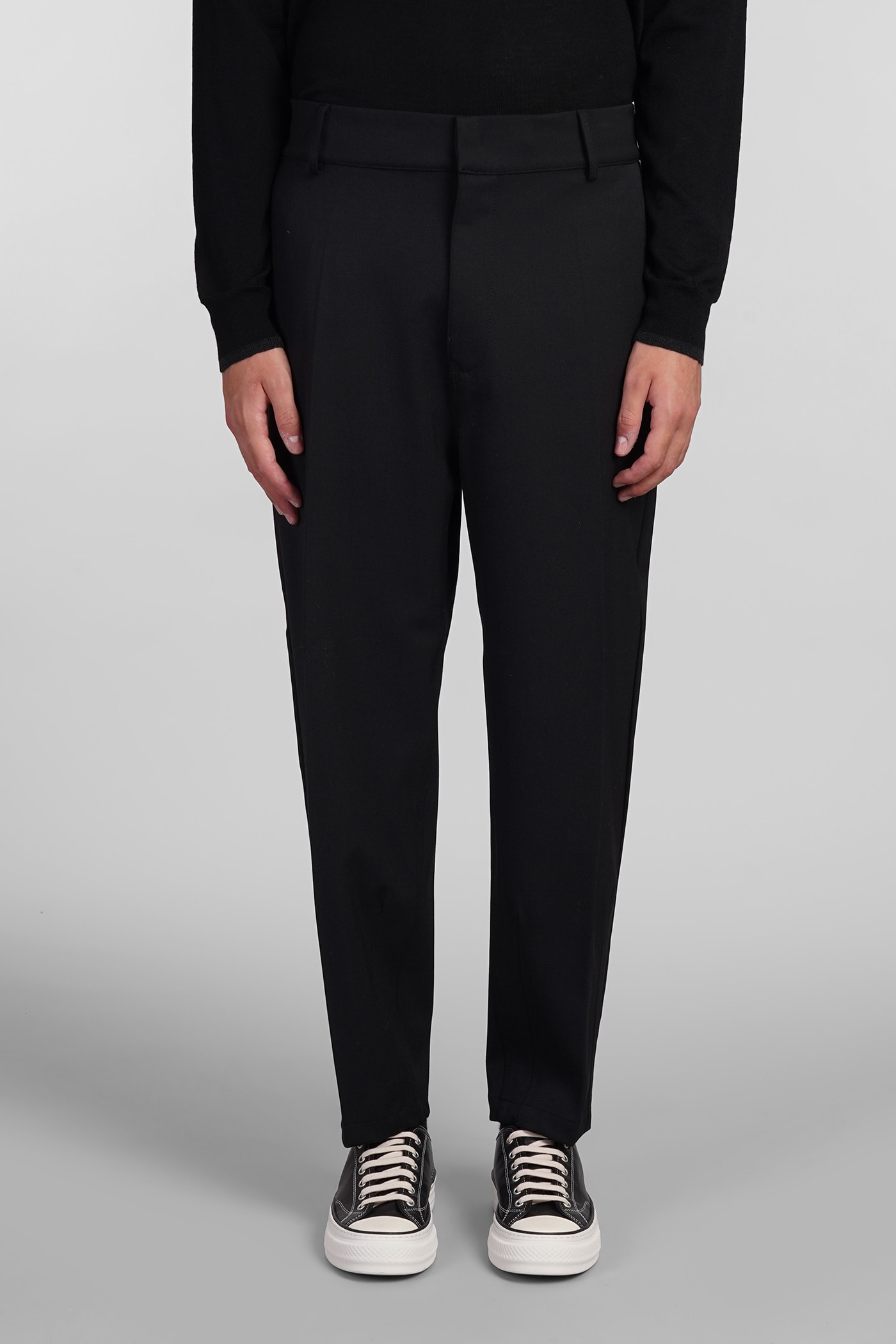 Pants In Black Polyester