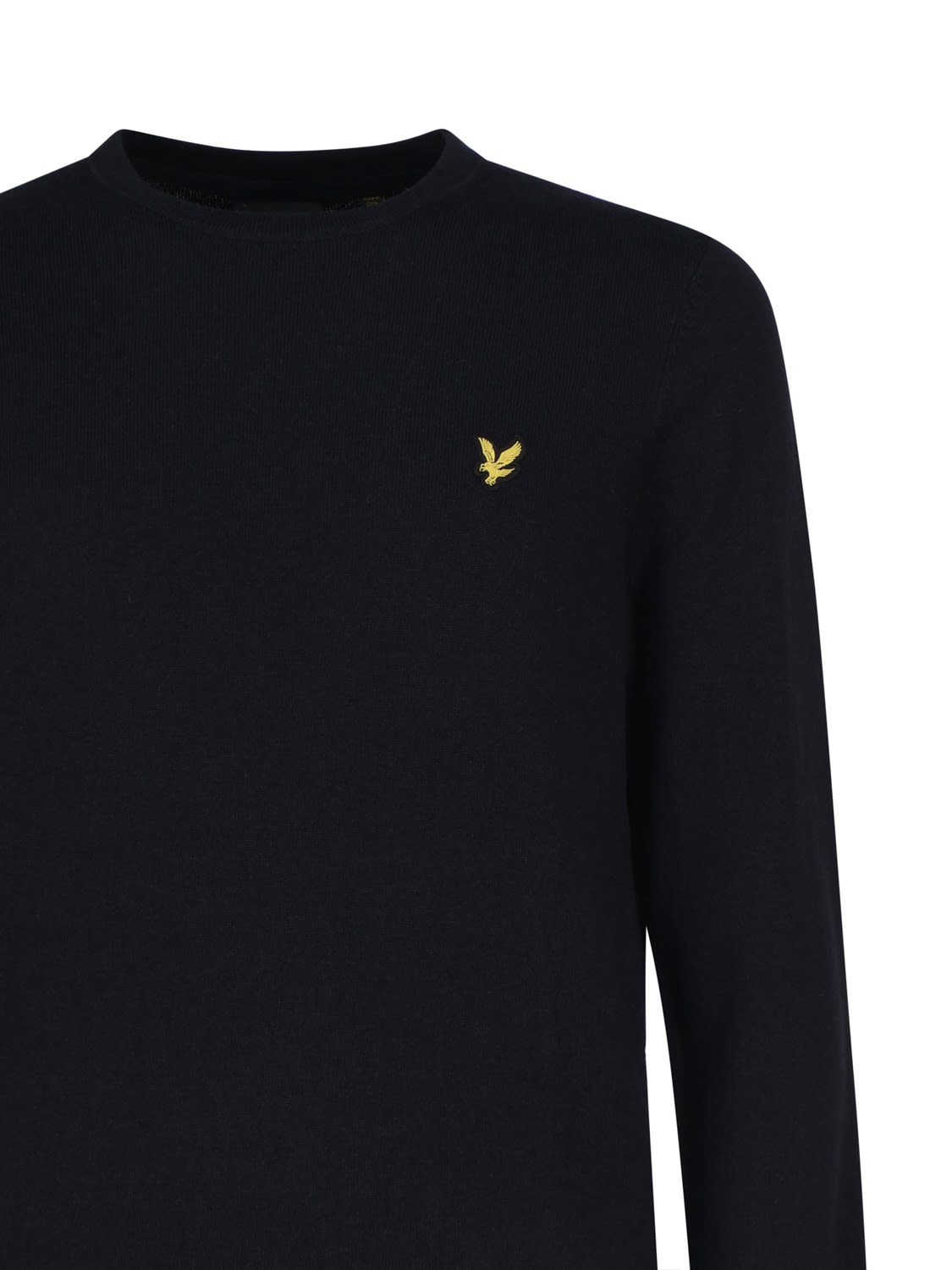 Shop Lyle &amp; Scott Pullover With Logo In Blue