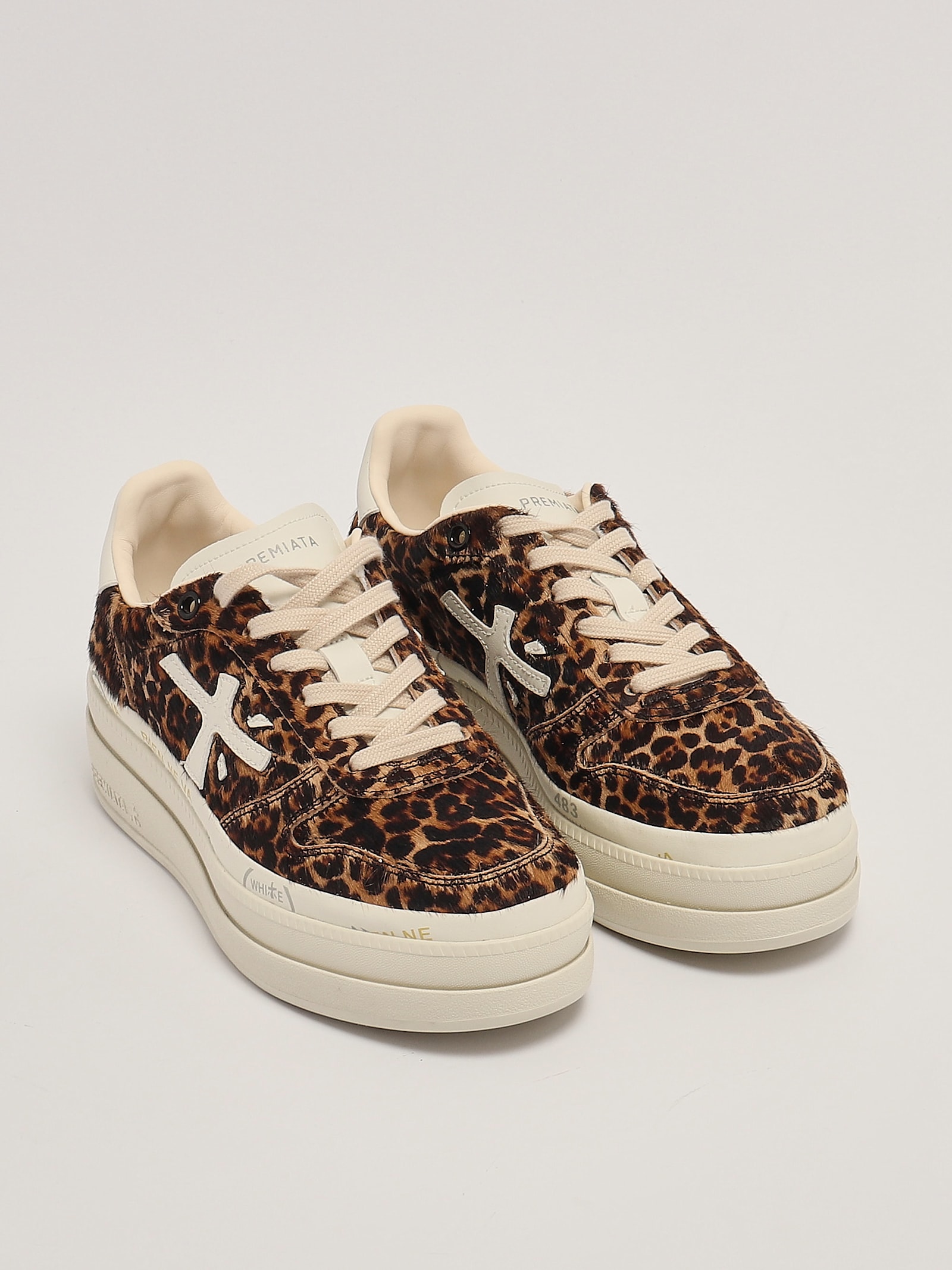 Shop Premiata Micol Sneaker In Leopardato