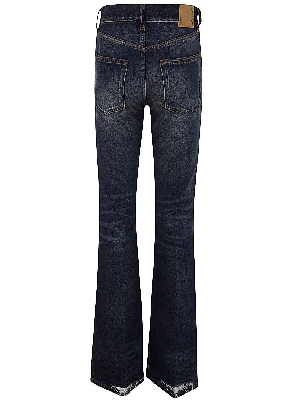 Shop Haikure Flora Long Skinny Jeans In Vintage Blue