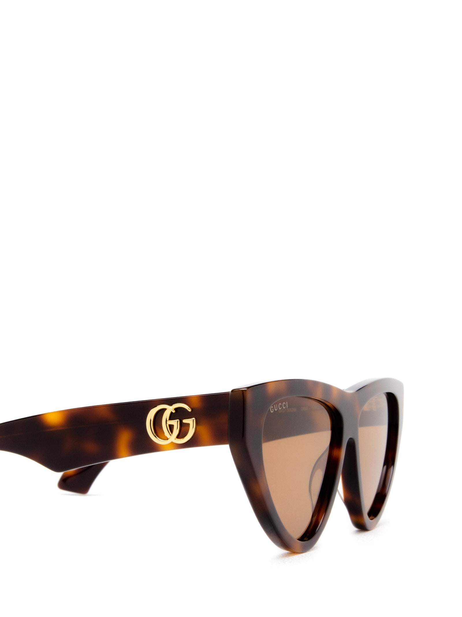 Shop Gucci Gg1333s Havana Sunglasses