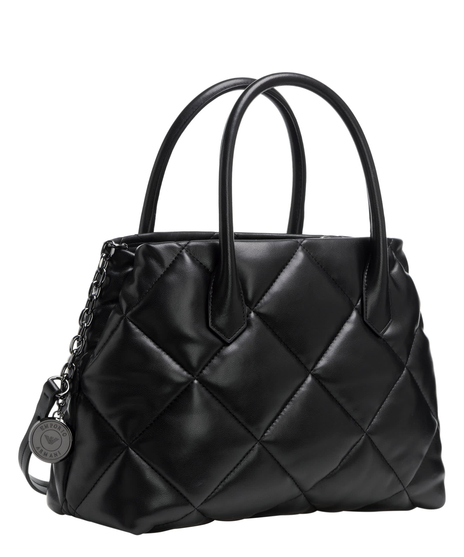 Shop Emporio Armani Handbag In Black