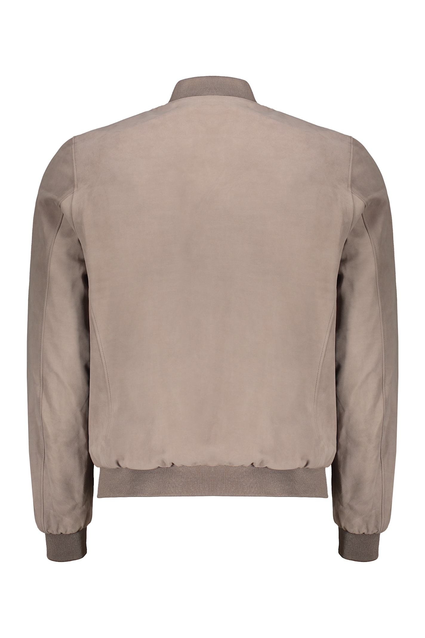 Moorer Compiano Bomber Jacket In Taupe