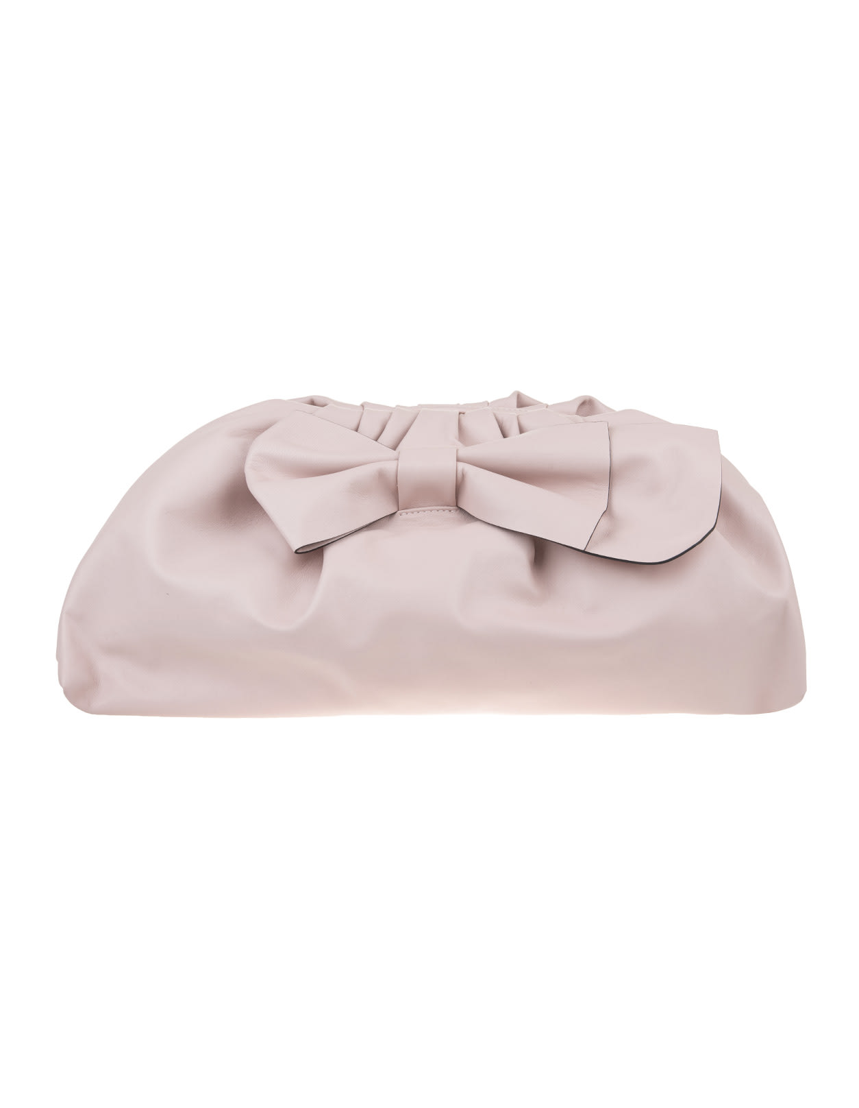 RED VALENTINO MAXI BOW CLUTCH,VQ2B0C55GIY N17