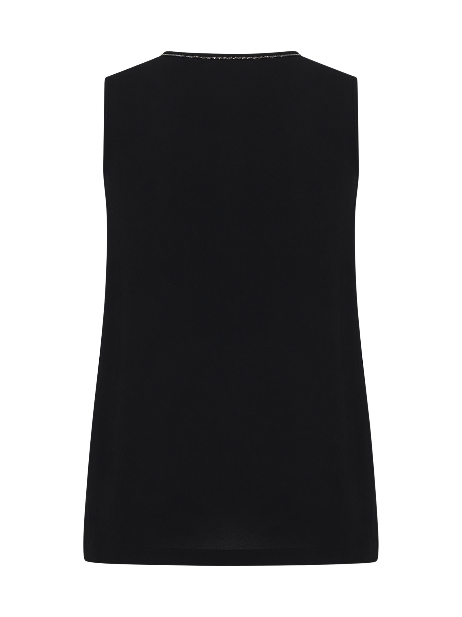 Shop Fabiana Filippi Top In Black