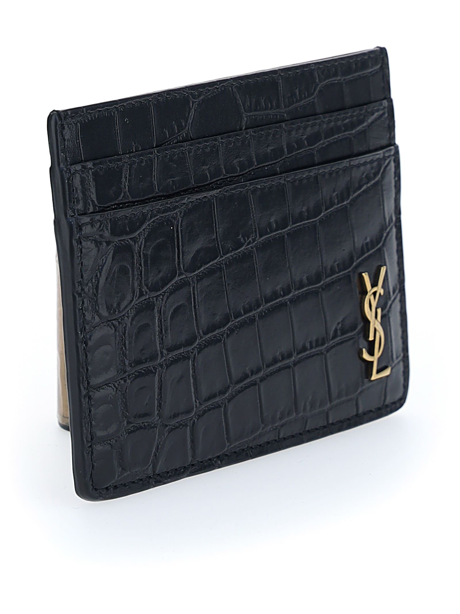 Saint Laurent Wallets In Black