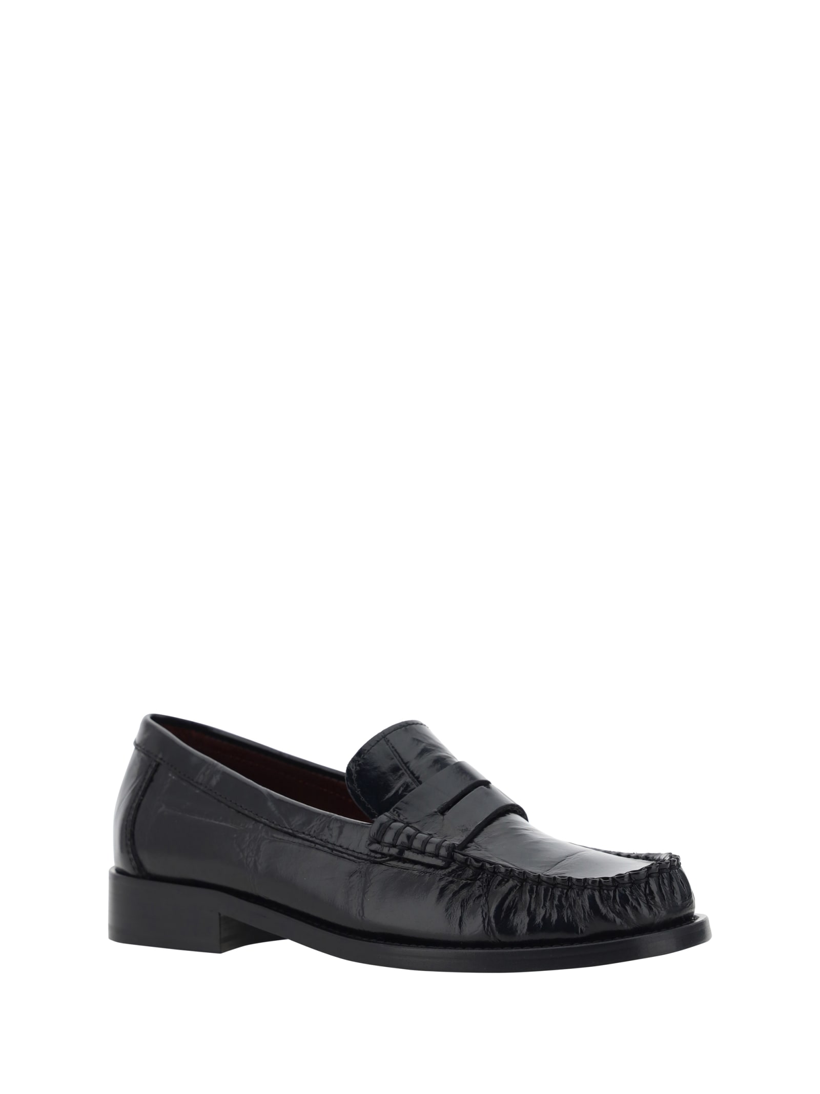 Shop Paris Texas Dylan Loafers In Black