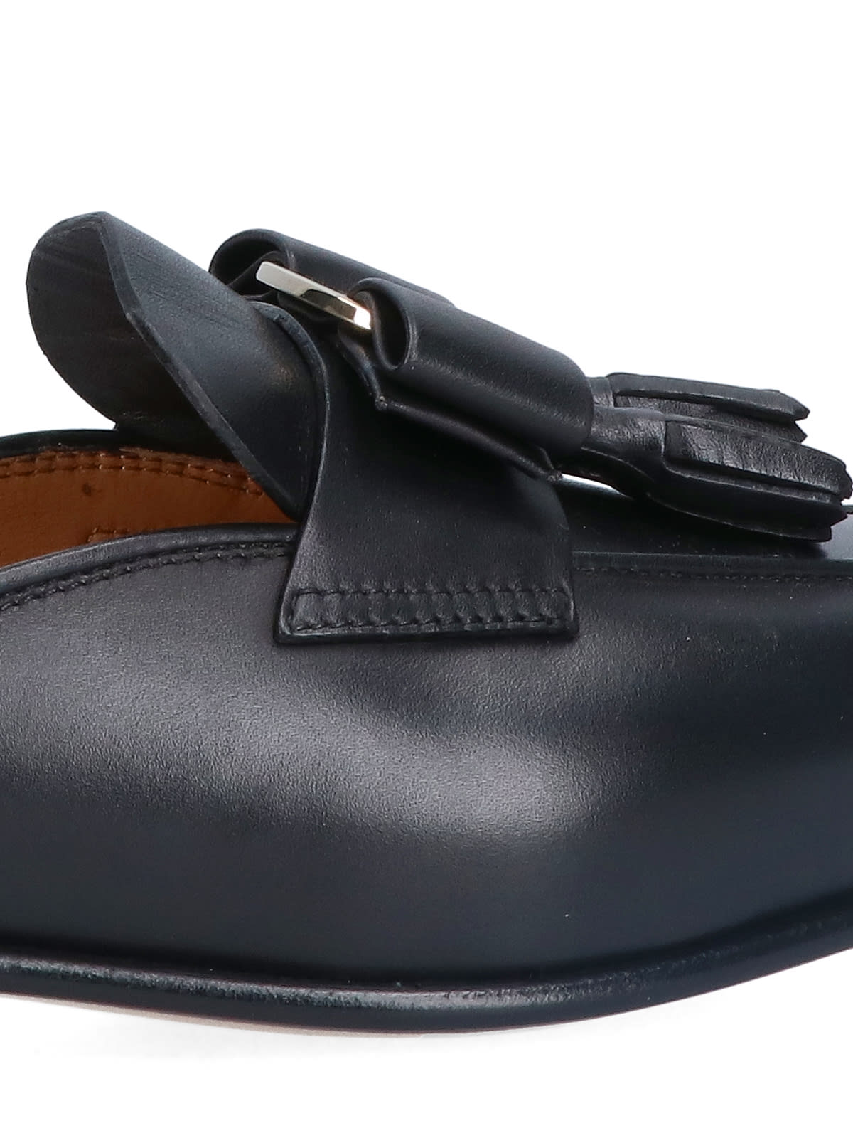 Shop Ferragamo Vara Bow Mules In Black