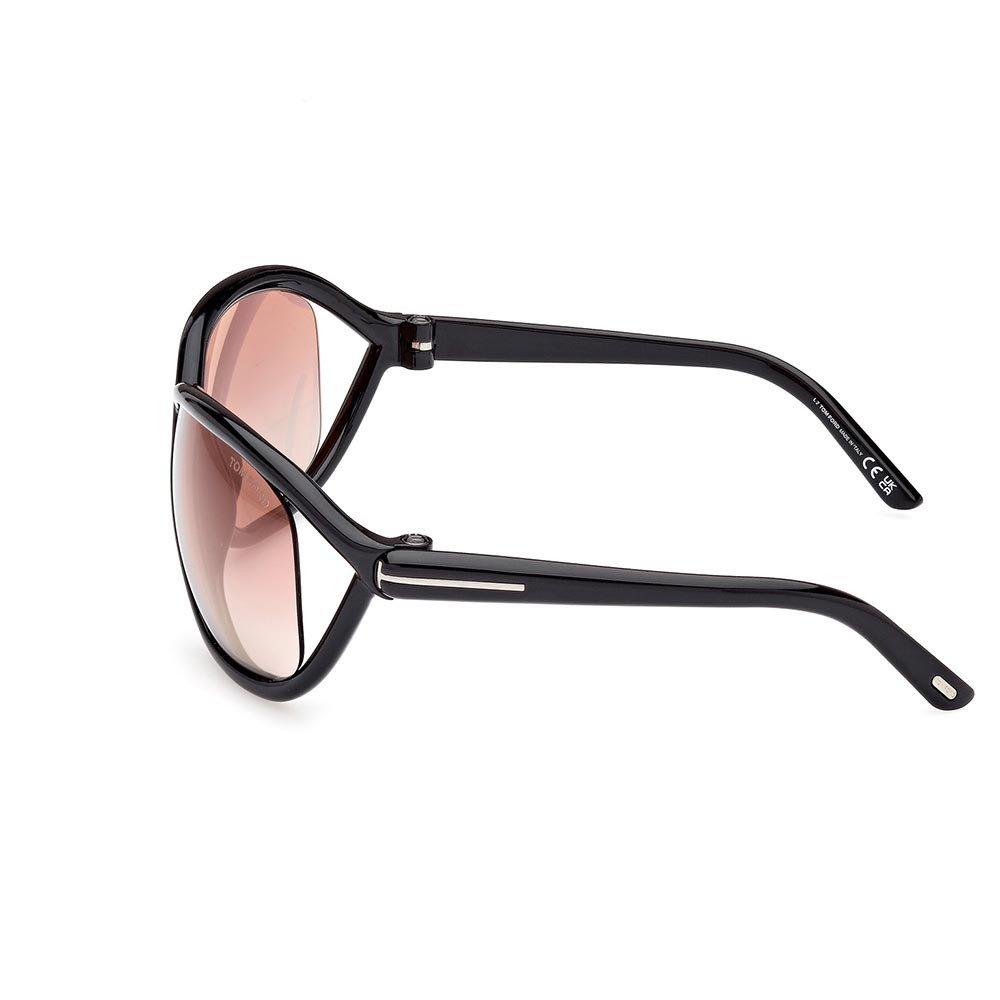 Shop Tom Ford Butterfly Frame Sunglasses In 01z