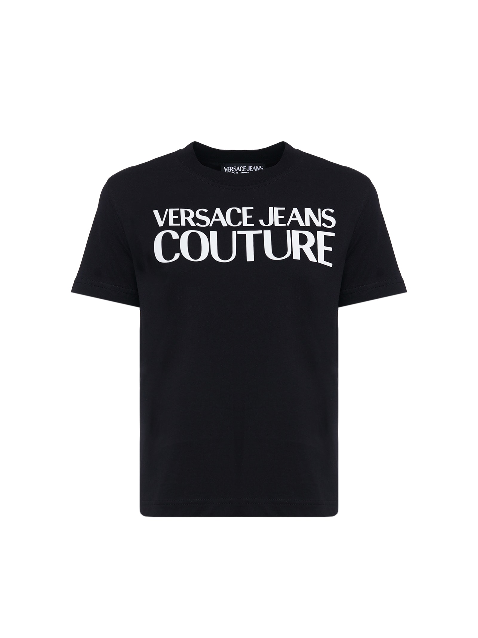 Versace Jeans Couture T-shirt With Rubberised Logo Print