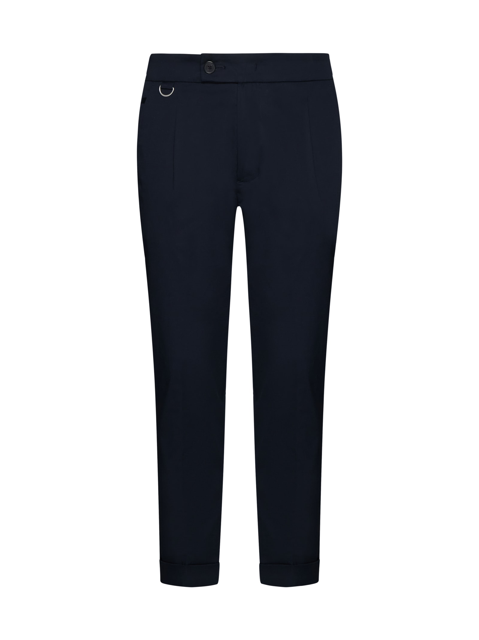 Shop Low Brand Pants In Blue