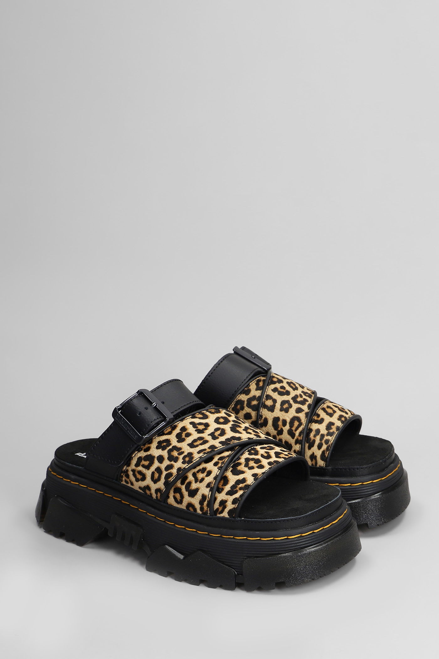 Shop Dr. Martens' Mattison Slide Slipper-mule In Black Leather