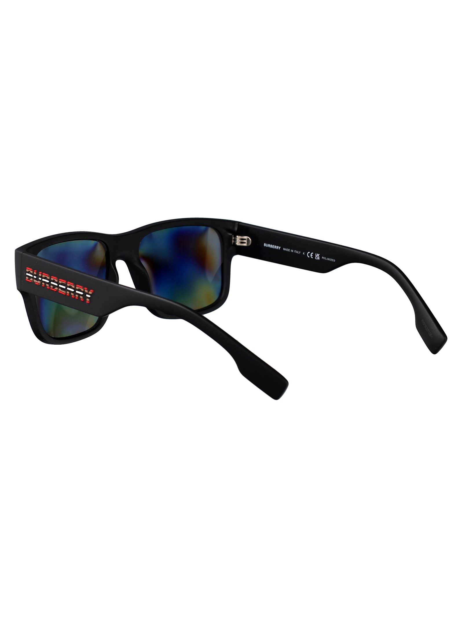 Burberry Eyewear Knight Sunglasses In Black