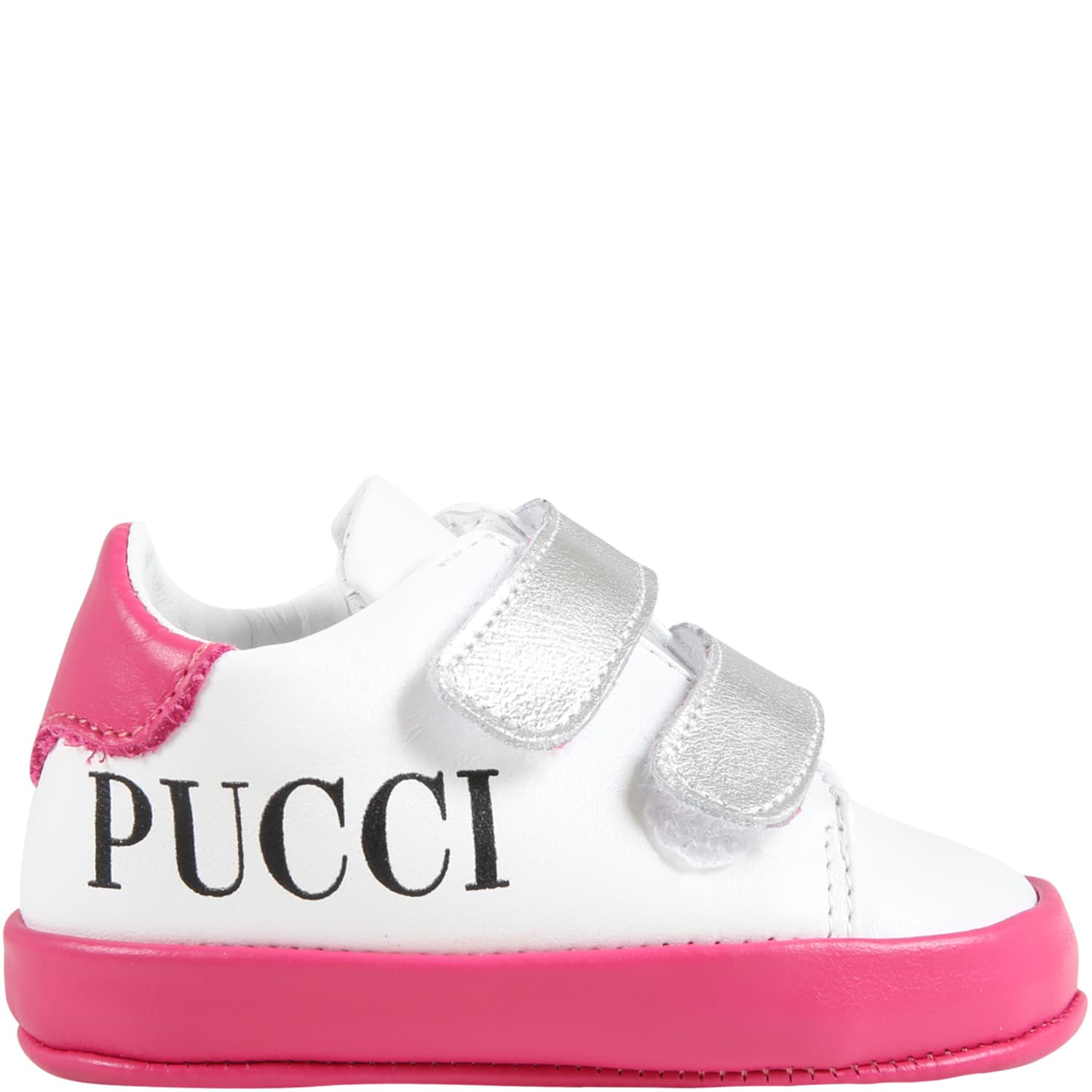 Emilio Pucci Multicolor Sneakers For Baby Girl