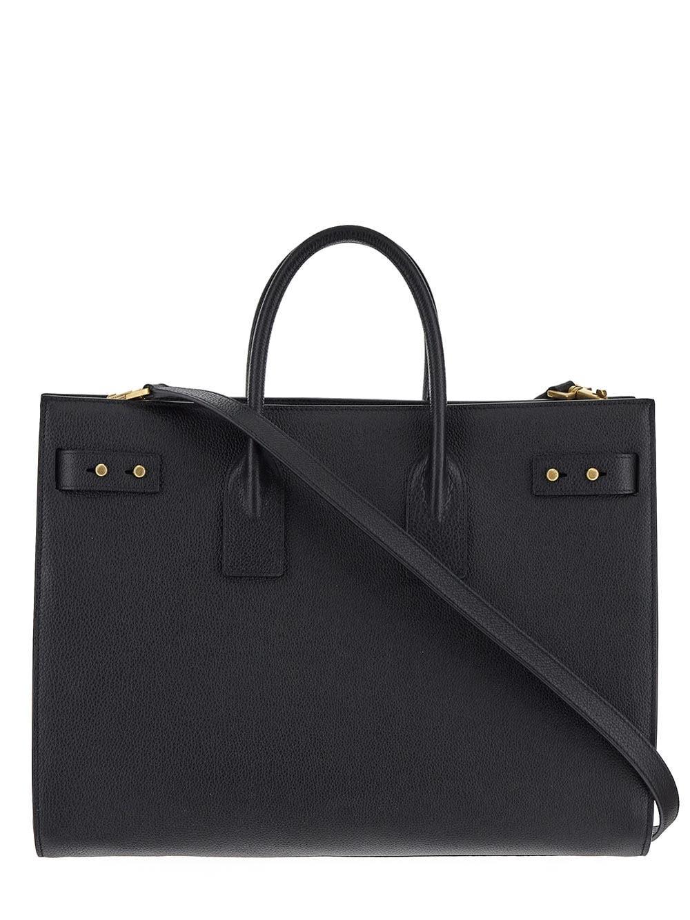 Saint Laurent Sac De Jour Thin Tote Bag