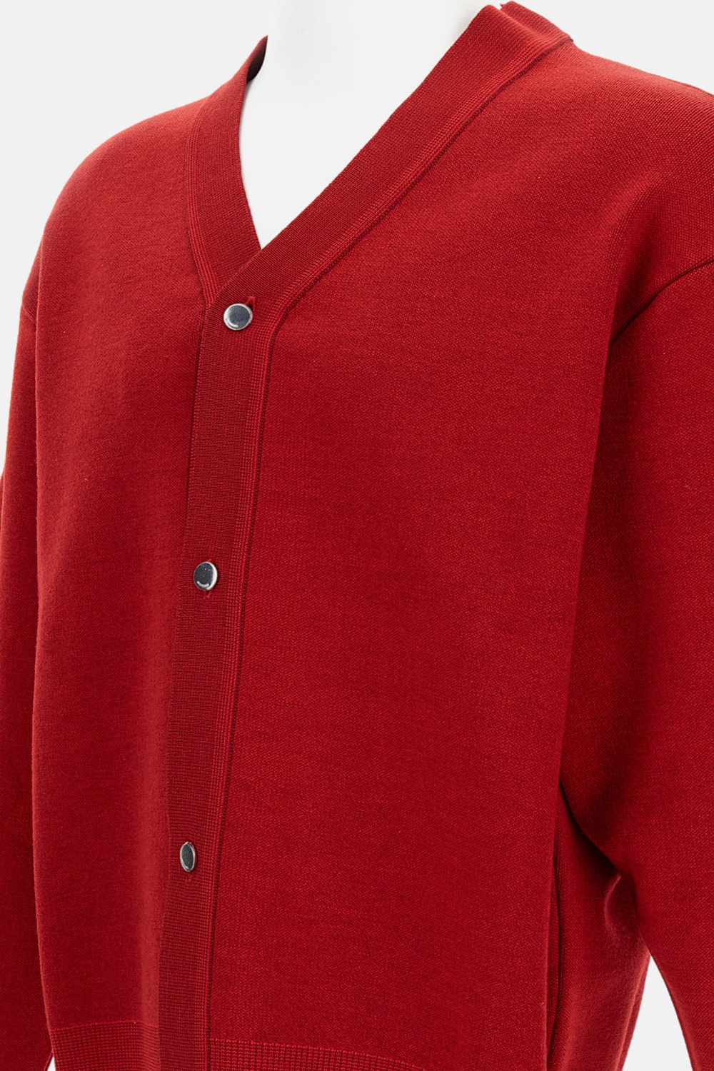 Jacquemus The Button-up Cardigan In Red