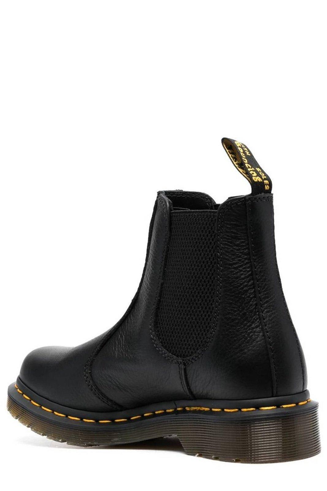 Shop Dr. Martens' 2976 Round-toe Chelsea Boots In Black Virginia