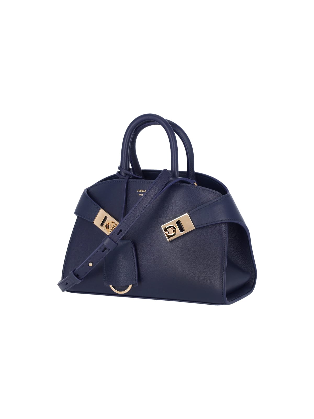 Ferragamo Mini Bag Hug In Blue