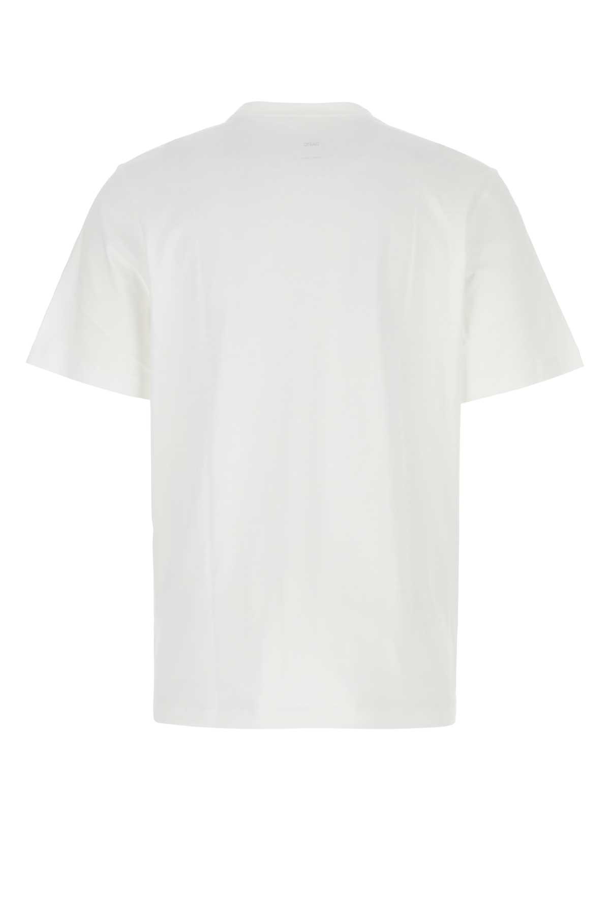 Shop Oamc White Cotton Oversize T-shirt