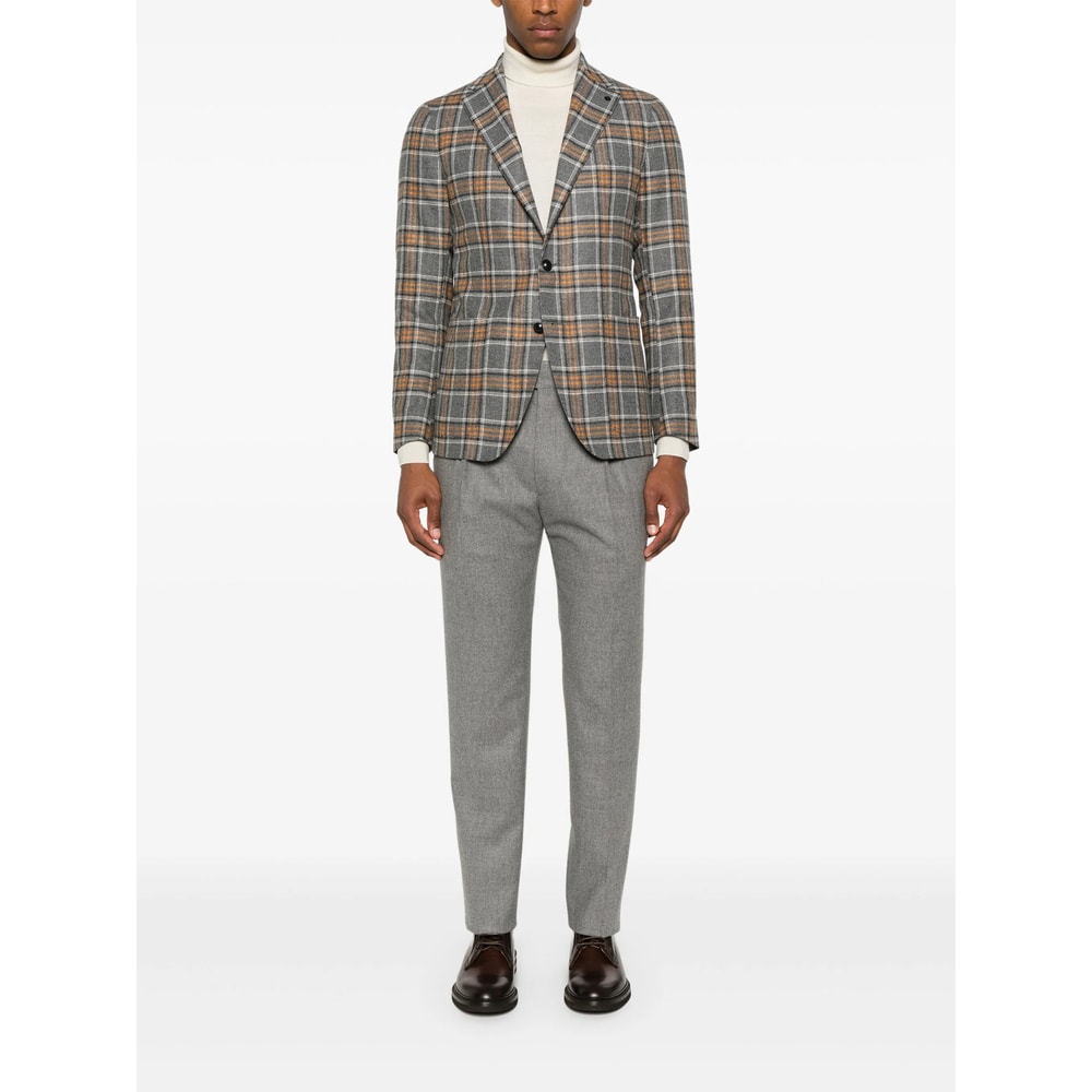 Tagliatore Jacket In Gray