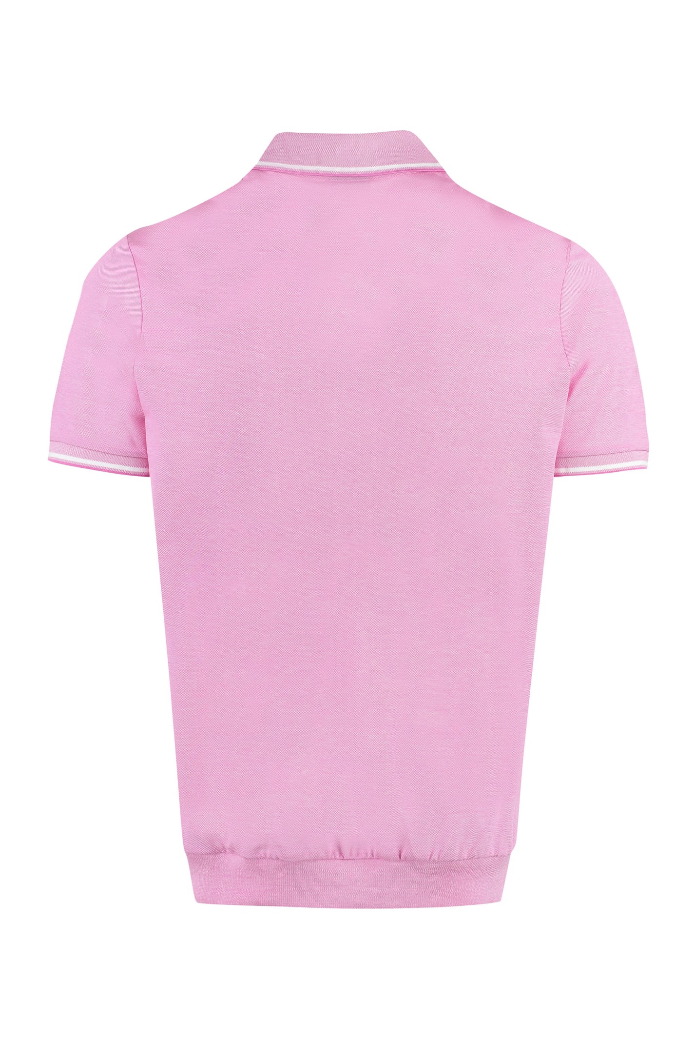 Shop Paul&amp;shark Cotton-piqué Polo Shirt In Pink