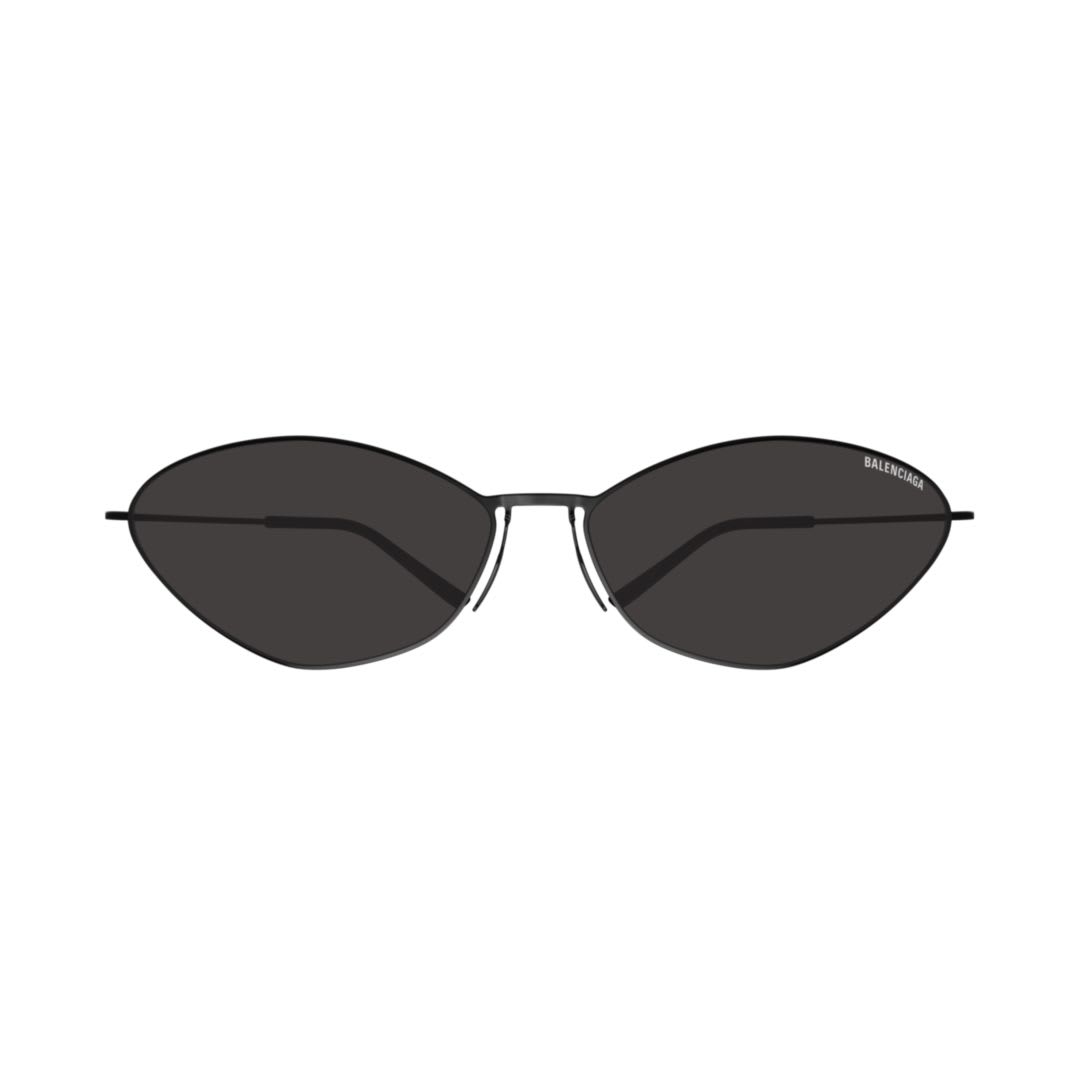 Balenciaga Bb 0350 Sunglasses In Black-black-grey