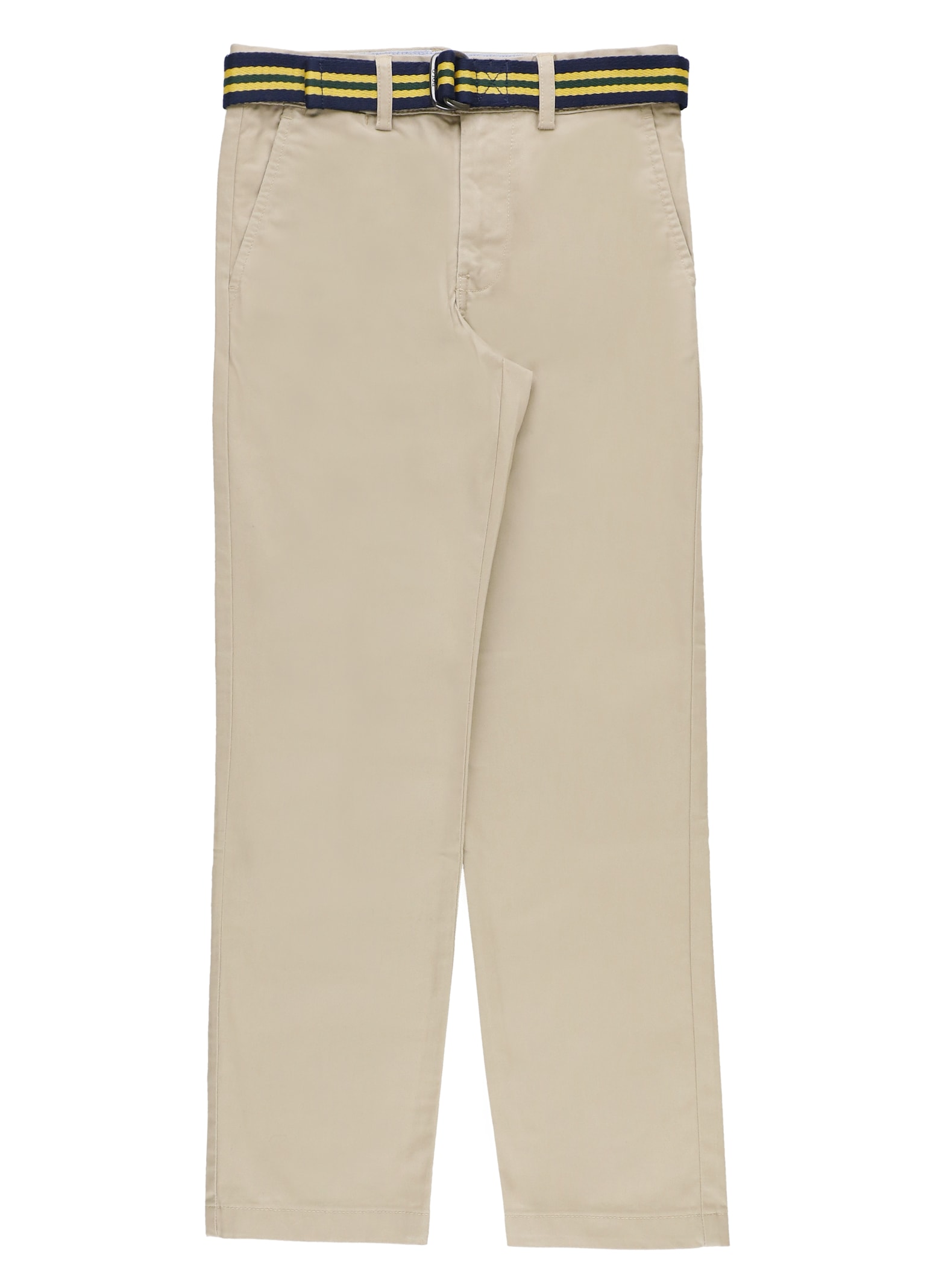 Polo Ralph Lauren Cotton Trousers In Beige