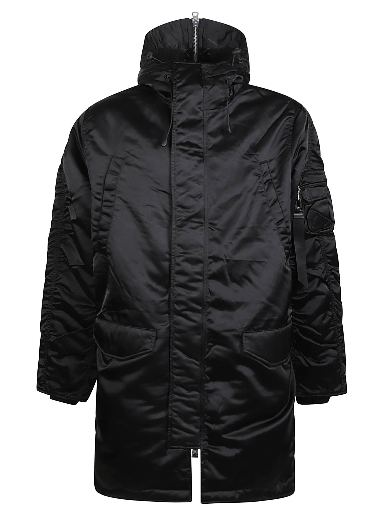 Concealed Zip Pocket Windbreaker