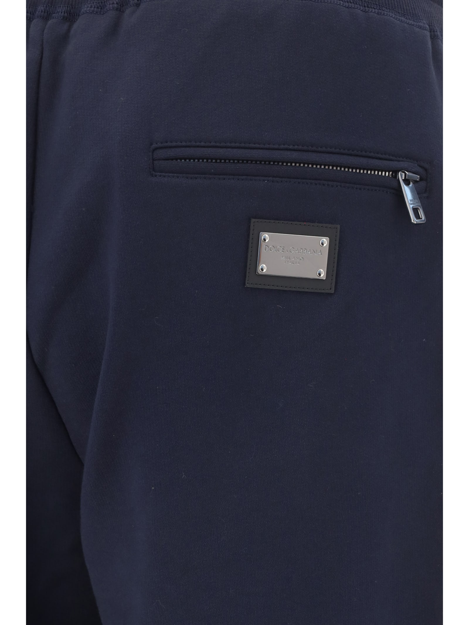 Shop Dolce & Gabbana Sweatpants In Blu