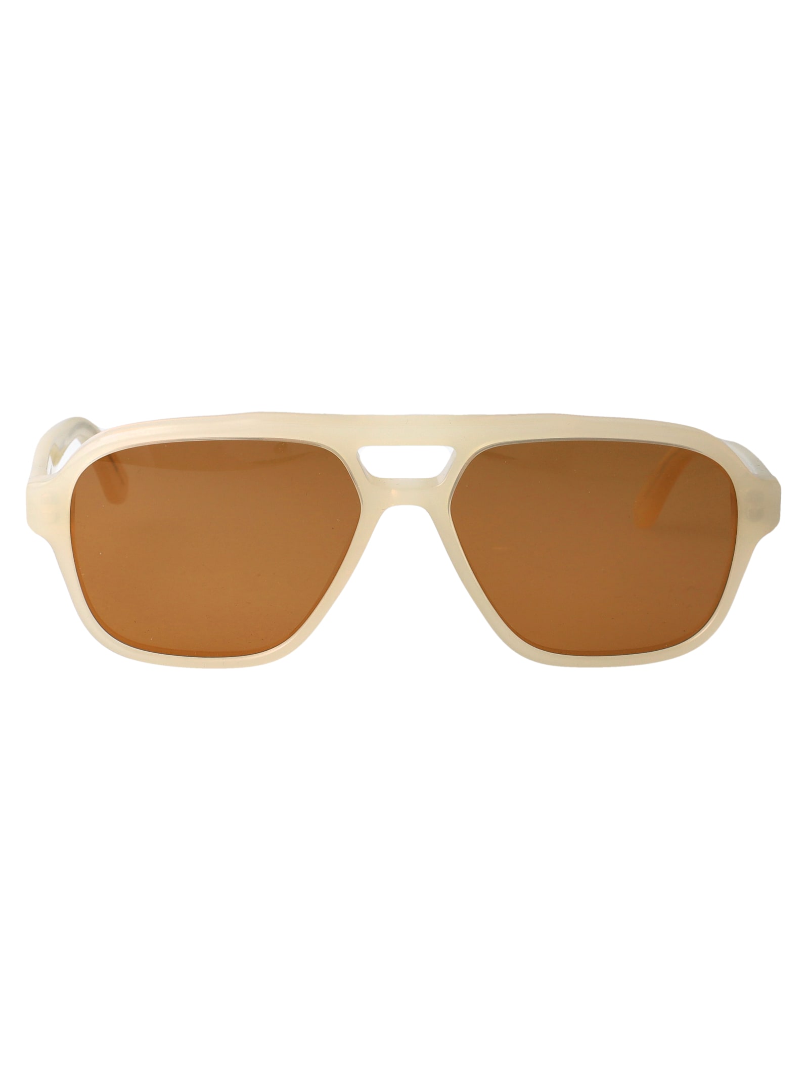 Retrosuperfuture Maneval Sunglasses In White