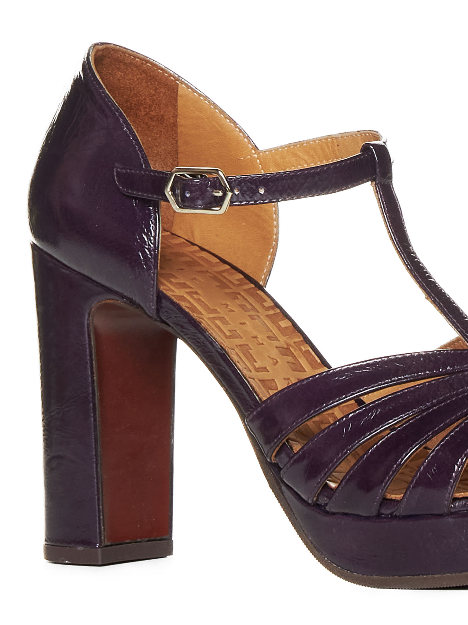 Shop Chie Mihara High-heeled Shoe In Grape