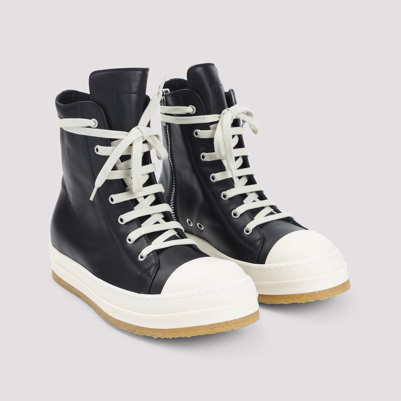 Rick Owens Creep Sneakers In Black