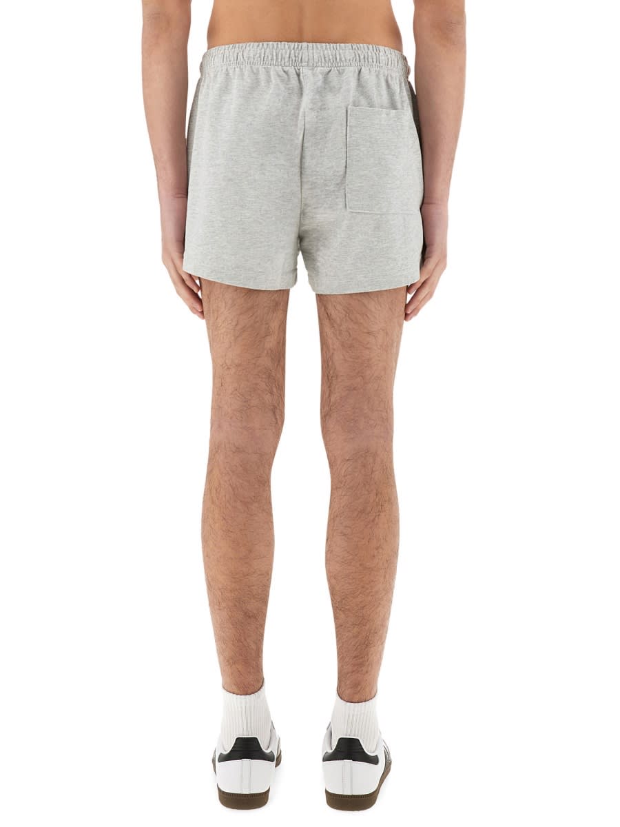 Sporty & Rich Short Varsity In Grey