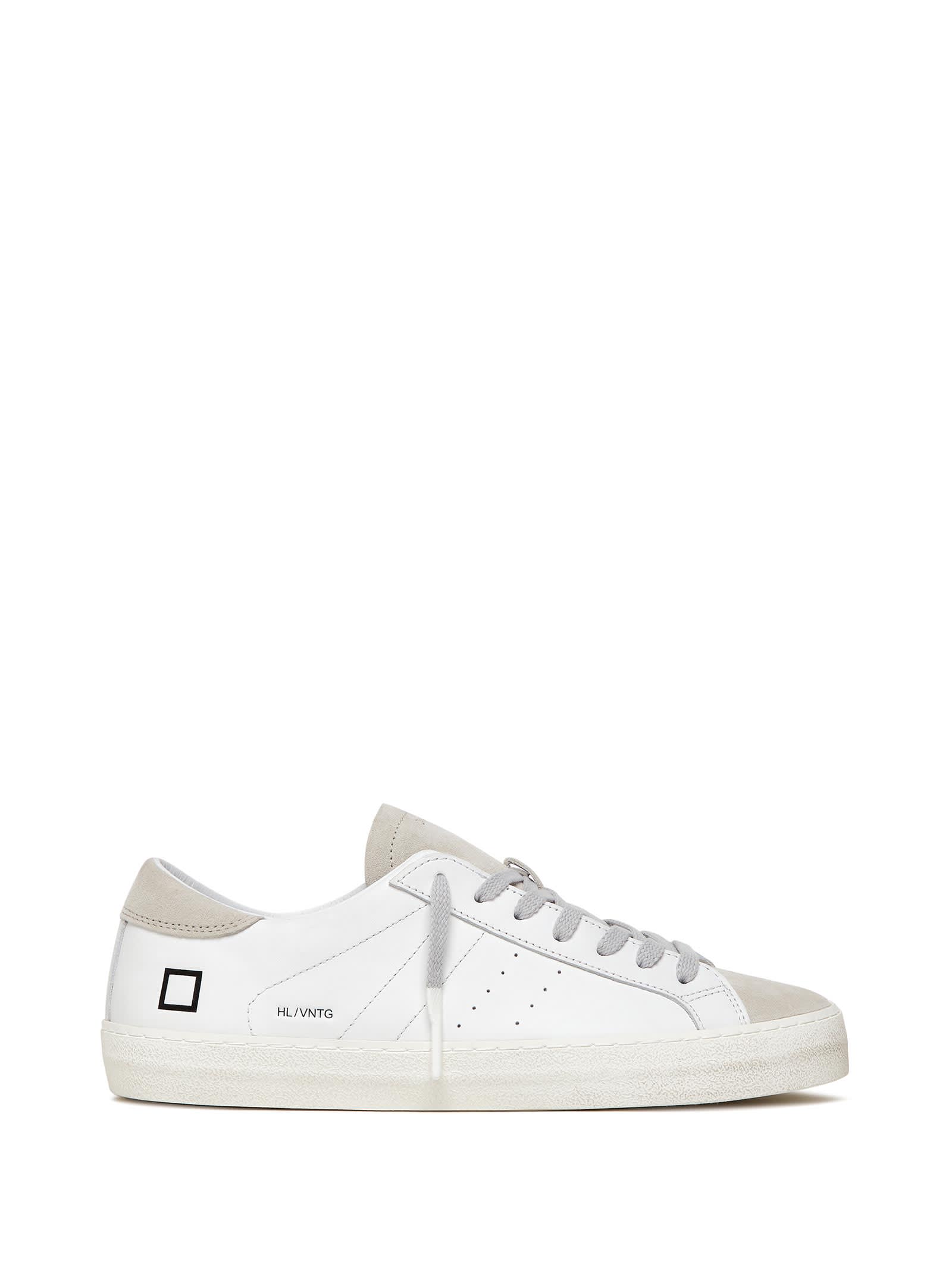 Shop Date Hill Low Vintage Leather Sneaker In White