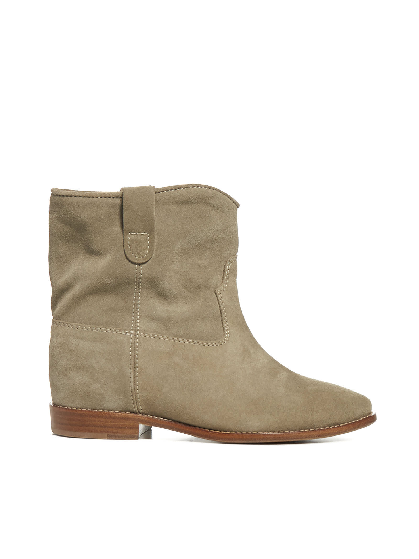 isabel marant crisi suede ankle boots